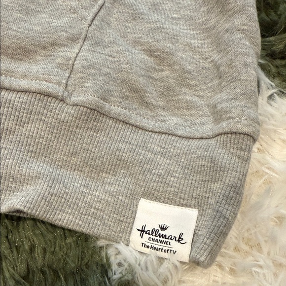 Hallmark Gray Cozy Sweatshirt - Picture 2 of 4